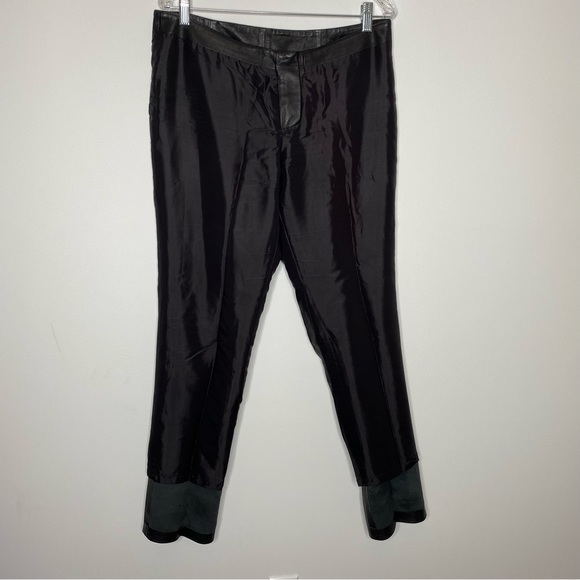 KORS Michael Kors Black Leather Pants - Picture 14 of 15